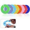 5Pcs Organizing Hangers Clothing Rack Size Dividers DIY Craft Round Garment Labels Wardrobe Separator Plastic
