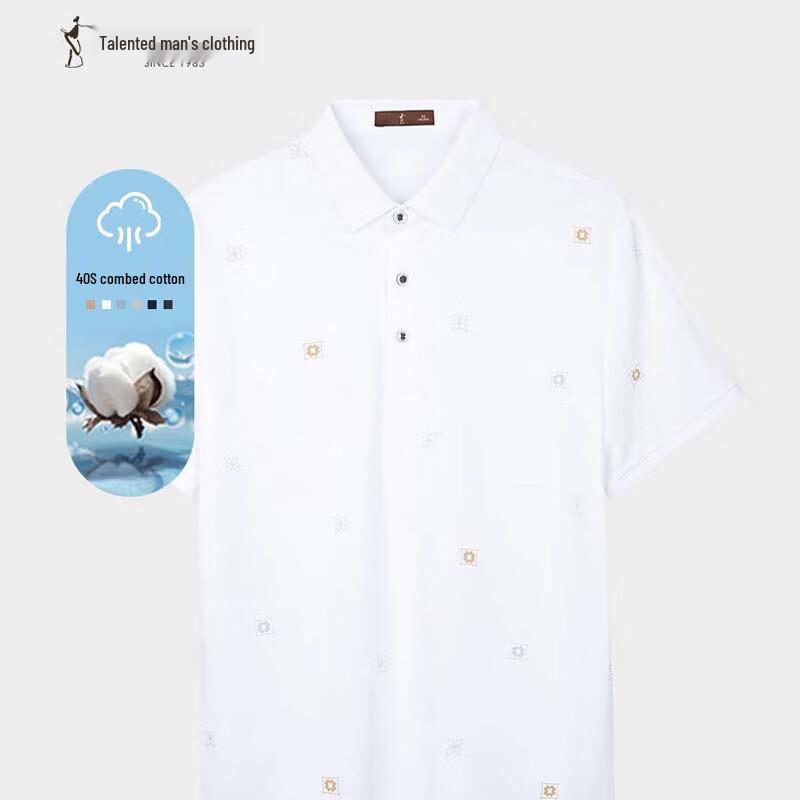 TRIES Men's Summer Breathable Polo Shirt