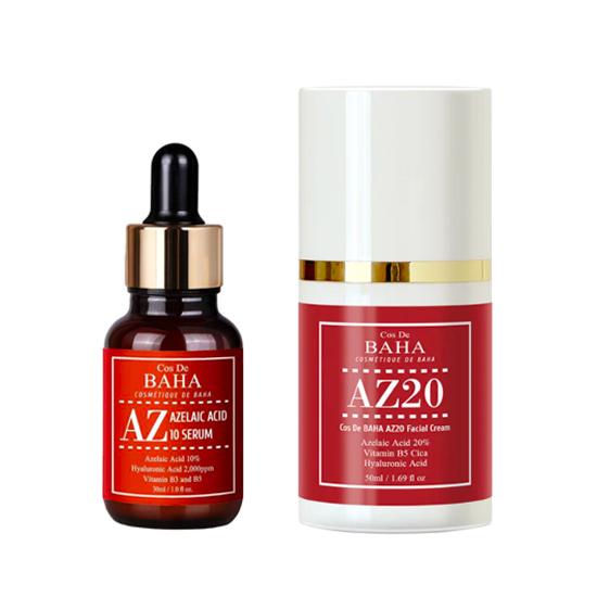 Cos De BAHA Azelaic Acid AZ 10% Serum, AZ 15% Serum 30ml, AZ 20% Cream 50ml (11 Options)