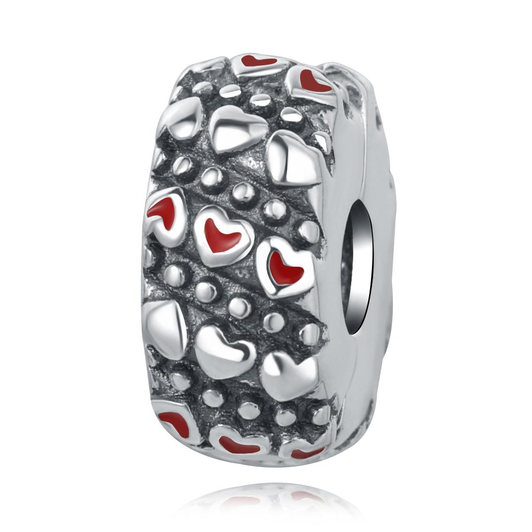 

Pendant Charm Bead Copper Camera Heart-Shaped Pendant Fit Original Bracelet For Jewelry Making Valentine S Day Gift