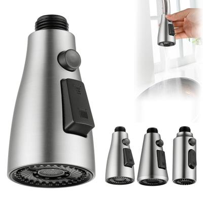 Kitchen Faucet Spray Head Replacement 3 Modes Universal Fit Faucet Nozzle with 9 Adapters Faucet Attachment