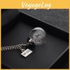 Stunning Geometric Style Crystal Glass Dome Diy Dandelion Necklace For Everyone