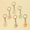 6 Pack Assorted Glowing Turtles Keychains Vibranting Color Easy to Use and Sturdy Materials for All Ages Daily Use