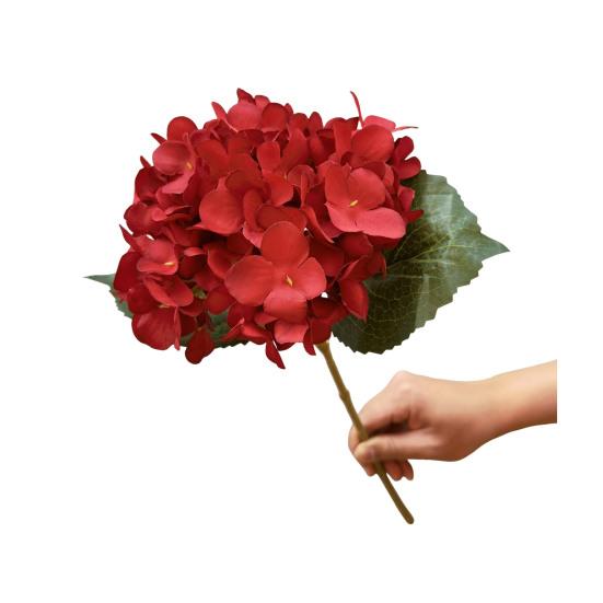 

Искусственная гортензия Устойчивый к УФ-лучам Искусственный шелковый цветок Домашний Свадебный Вечеринка Детский праздник Центральный элемент стола Внутреннее Наружное Искусственное украшение