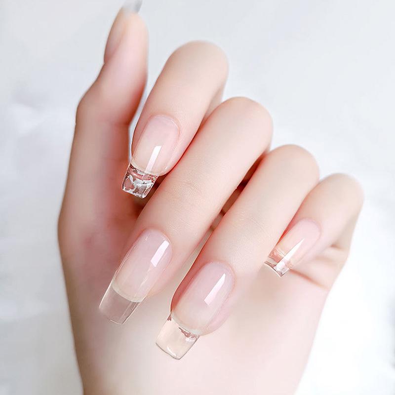 High Transparency Nail Extension Gel - Super Tough, Quick Application, Nail Salon Special, Phototherapy Formula