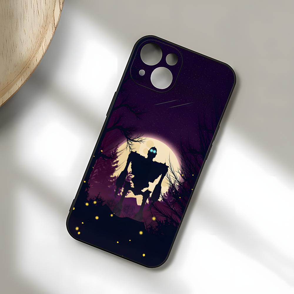 The Iron G-Giant Phone Case For IPhone 17 Pro Max 15 Pro 16 14 Plus 12 13 Mini 11 Pro Shockproof Soft Cover