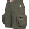 Nike Acg Series Snowgrass Solid Cargo Shorts Men Bottoms Green DN3946-325