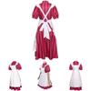 Halloween Cosplay Costume Lovely Egret And Young Tongzi Apron Dress Anime Character Play Stage Uniform
