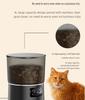 4L Automatischer Katzenfutterautomat mit HD-Kamera, Nachtsicht, TUYA App, WiFi, Zwei-Wege-Audio