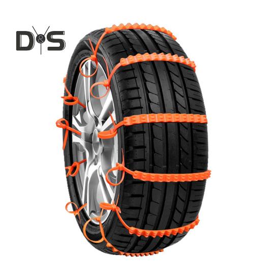 10/20/30/40 Stück Anti-Rutsch-Schneeketten für Autoreifen, Schneeketten für Auto-Winterreifen, Räder, wiederverwendbare, rutschfeste, vielseitige Schneeketten für vielseitigen Schnee