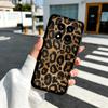 Fashion Sweet Leopard Print Soft Phone Case for Xiaomi Redmi Note 12 13 14 15 Pro Plus 11 12S 11S 11T 10 4G Black Cover Back She