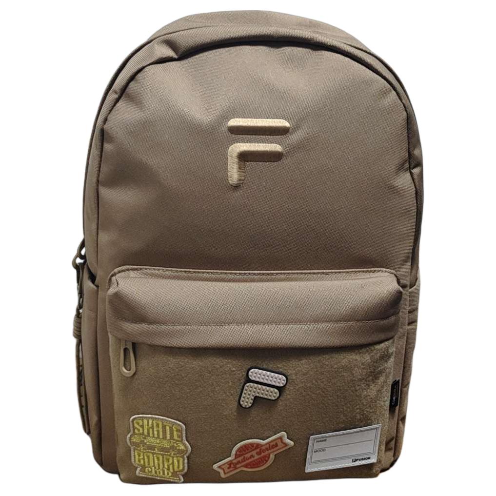 

Новый тканевый рюкзак FILA Обычный Унисекс Хаки T13U333101BBG 31.0*15.5*43.4CM