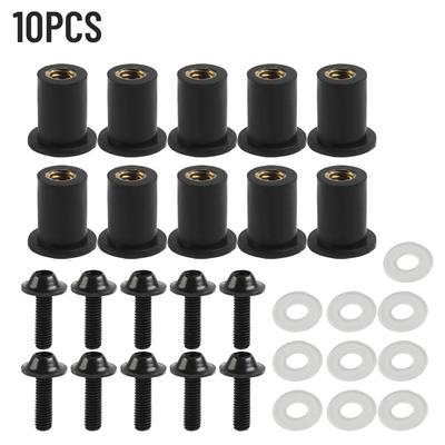 Anodized Aluminum Windscreen Bolt M5x16mm Screws Set High Quality