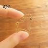 Sheep Cardigan Pin Hollow Brooch Lapel Pin, Golden Plated Alloy Animal Badge Decorative Clothing Accessory for Daily Wear Party Vintage Style