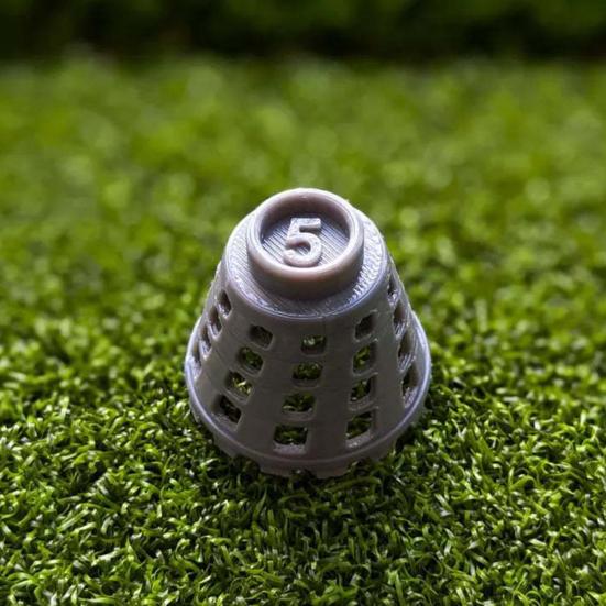 8 Pcs Golf Simulator Tees Plastic Golf Tees for Outdoor Indoor Simulator Practice Training Golf Mat Tees for Winter Turf And Driving Range