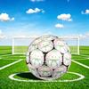 1pc Cat Pastel Frame Theme Soccer Ball Football, Size 5, Lightweight PVC, Outdoor Training Soccer Ball,Gift C65148