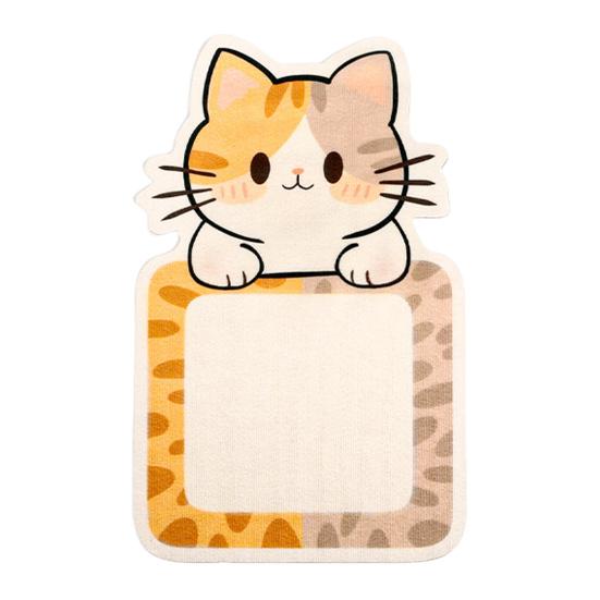 Nástěnná podložka na škrábání pro kočky Kreslený design kočky Samolepicí podložka na škrábání pro kočky v interiéru Chránič nábytku pro koberec pohovku