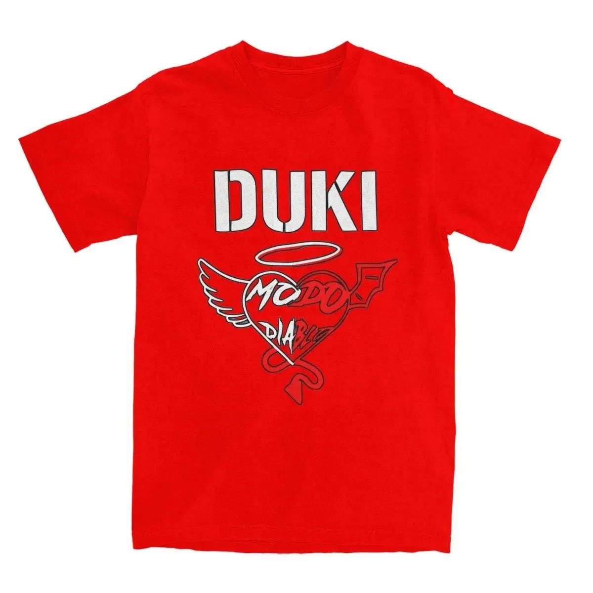 

Футболка Duki Streetwear женская унисекс повседневная с коротким рукавом Cool Modo Dlablo Y2K Fun O Neck Harajuku хлопковые футболки Oversize Топы 4XL