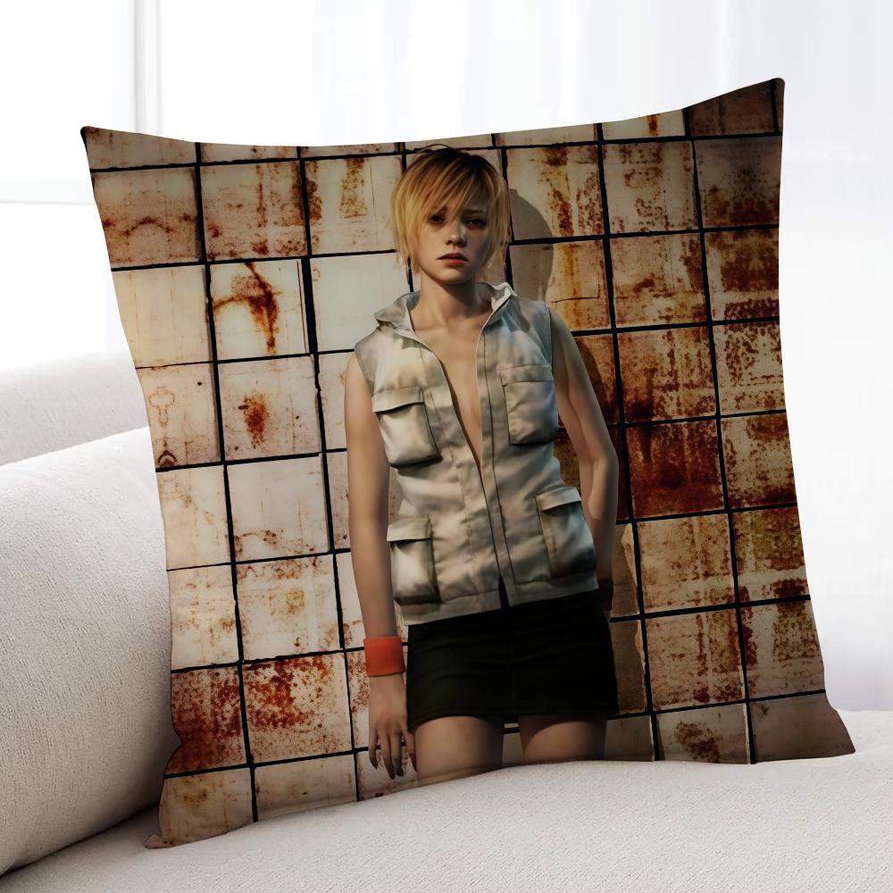 Horror Game SSilent Hill Cushion Cover Home Bedding Sofa Living Room Pillowcase Simple Soft Skin Cushion Cover Party Gift