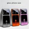 Dazzling Purple Flames For Samsung Galaxy A30 A31 A32 A33 A34 A35 A42 A30s A20 A25 A26 A51 A56 A54 A72 A73 A70 Glass Phone Case