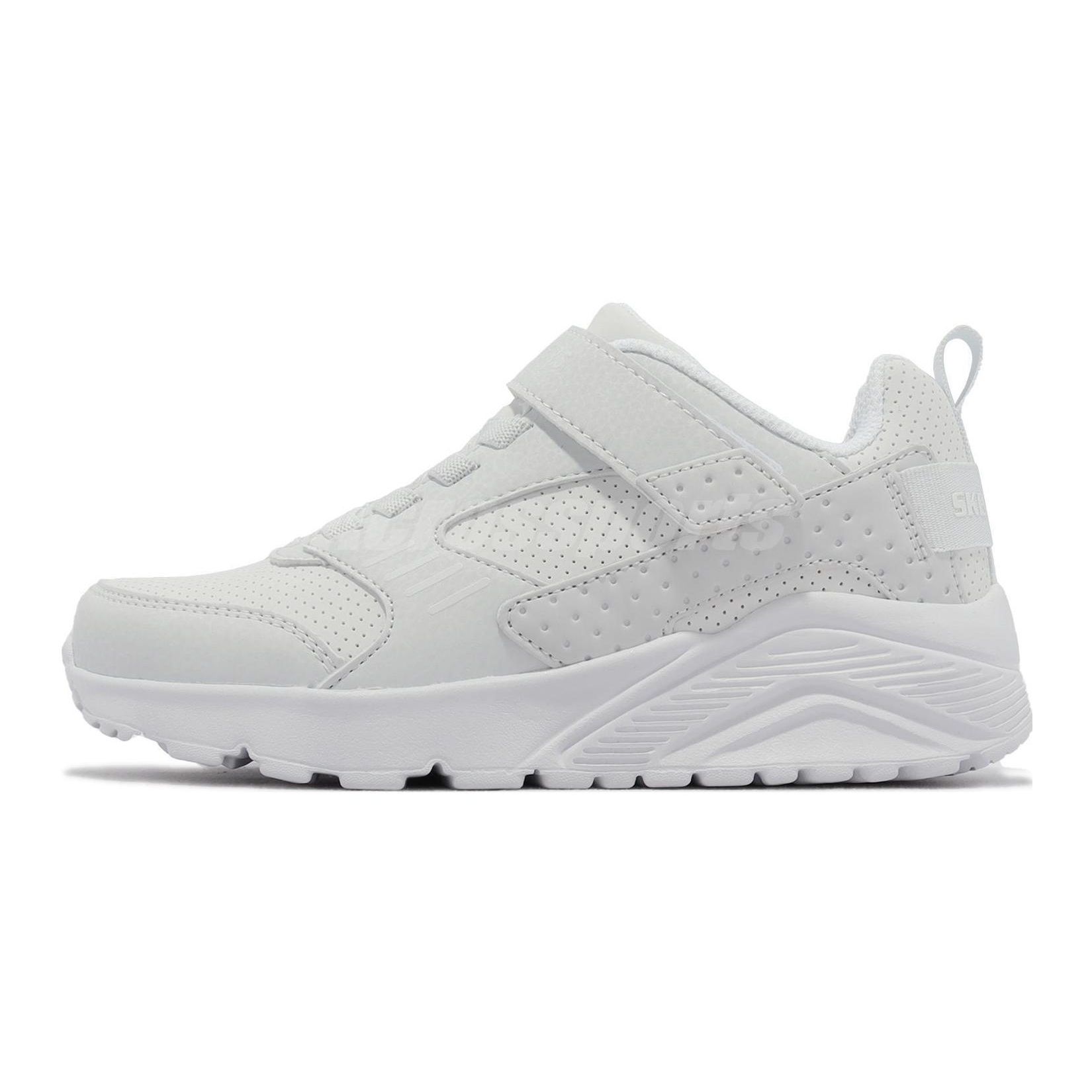 Skechers Uno Lite Comfortable Versatile Durable Breathable Low Top Casual Shoes Kids sneakers White 403671-LWHT 37