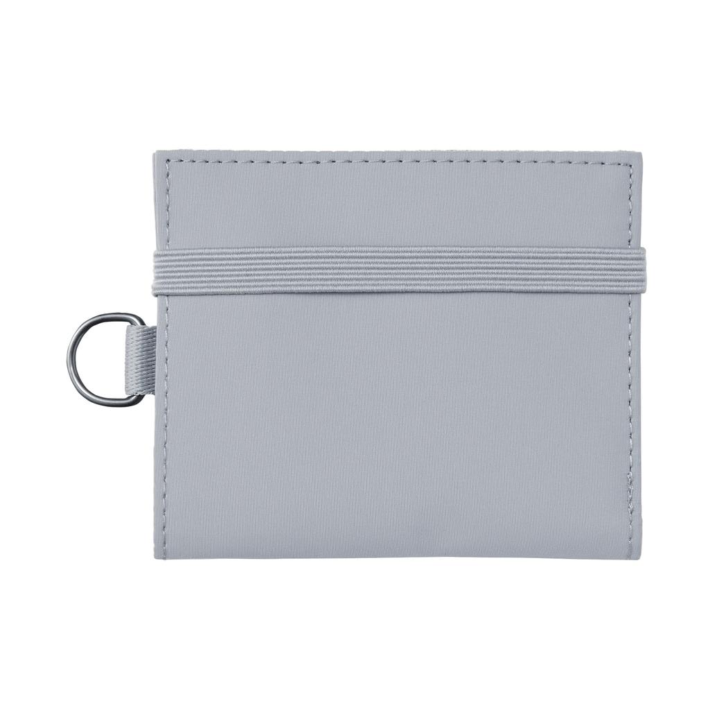 MUJI Polyester Travel 11 X OHG83A3S Wallet, Gray, Approx. 9.5cm,