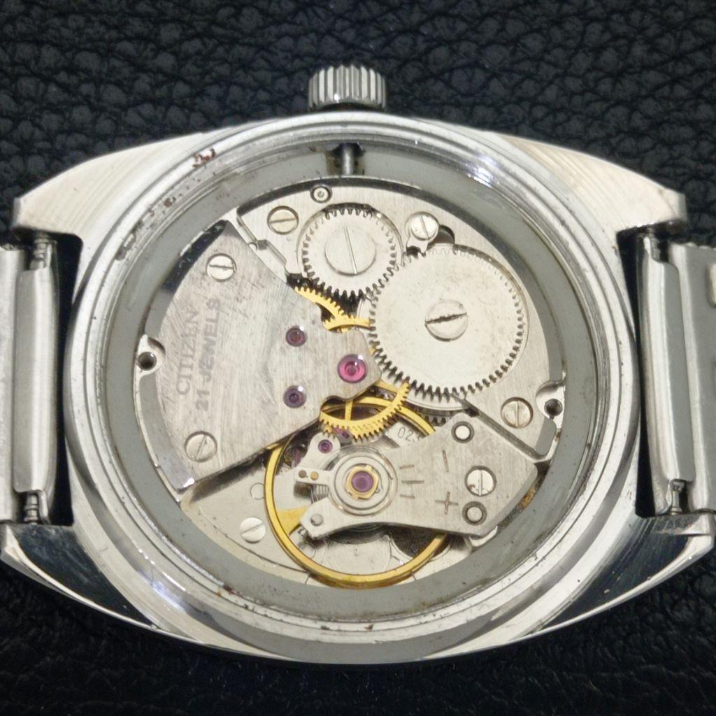 VINTAGE CITIZEN NEW MASTER HANDAUFZUG JAPAN HERRENUHR a703943-1 R213g-a703943