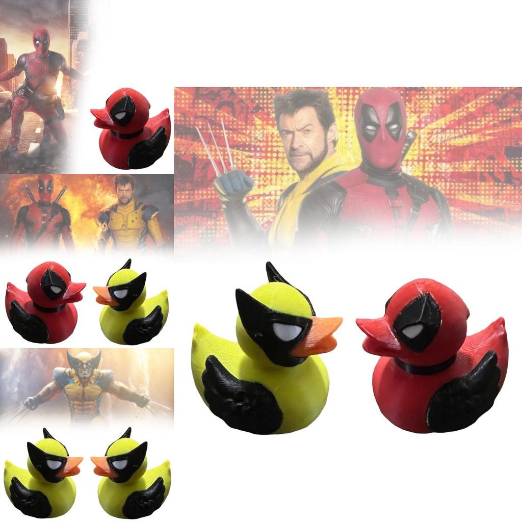 Creative 3d Printed Duck Dashboard Decor Gift For Modern Art Desktop Decoration