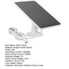 Solar Panel Video Doorbell Power Supply 5V/800mA Output IP65 Waterproof Easy to Install Single Crystal Silicon Solar Panel