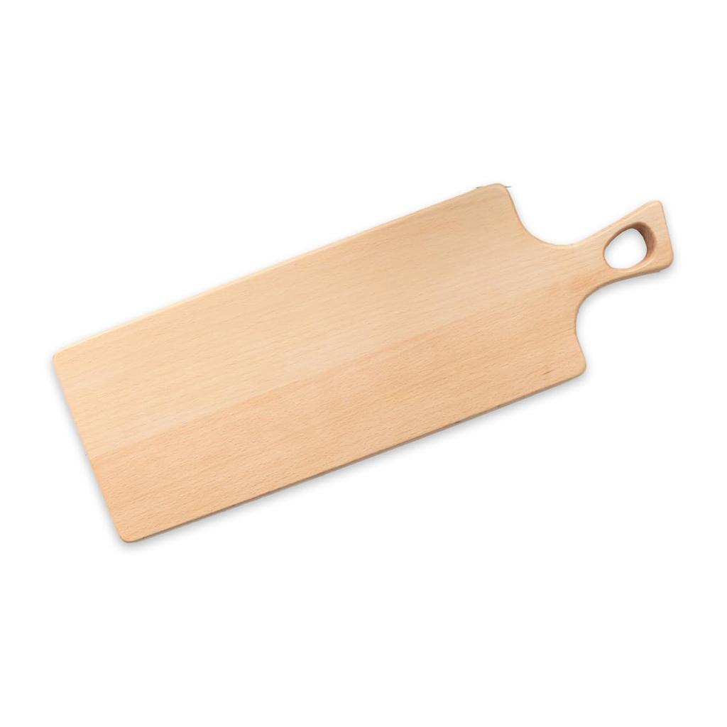 Outdoor Wooden Cutting J-kitchens Board, Slim, Four-Sided, 43x14.5x1.5cm (Current Model)