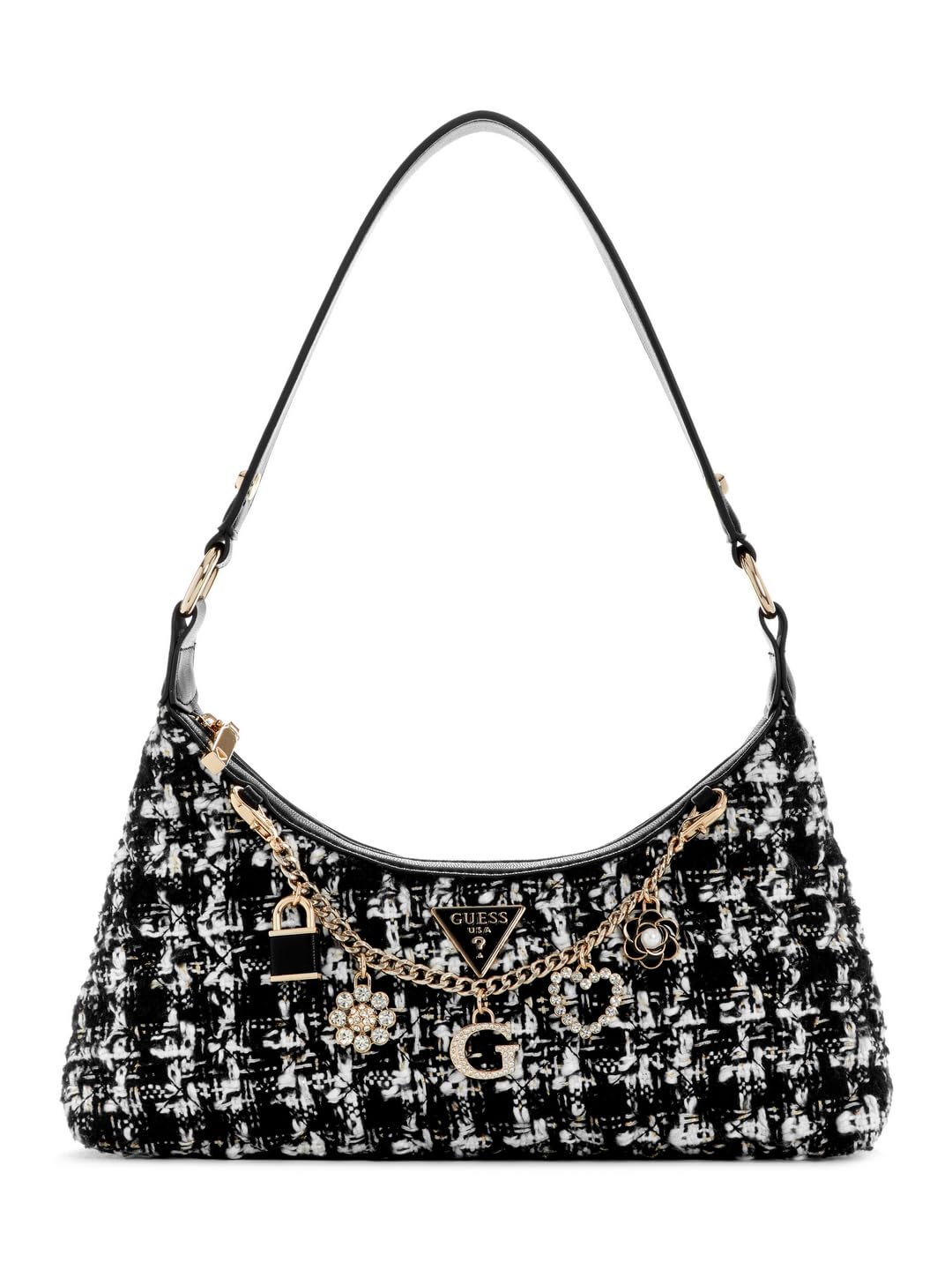 

Сумка через плечо EVERLEE TOP ZIP SHOULDER BAG BML [GUESS] Женская