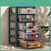 Modern Minimalist Plastic Desktop Storage Box With Drawers For Office And Home Organization