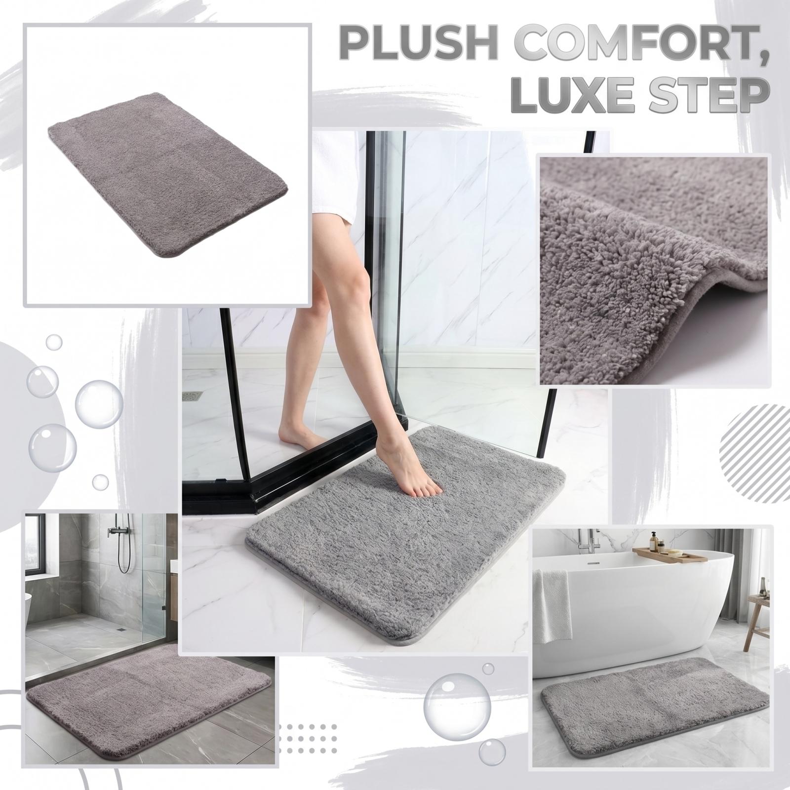 

Velvet Floor Mat For Household Bathroom Door Mats One Size