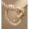 Yhpup Stainless Steel Natural Pearl Chic Pendant Necklace Summer Wear Stylish Simple Trendy Jewelry PVD Waterproof Plated