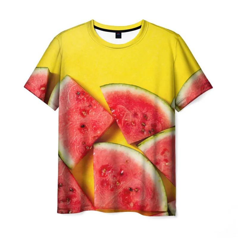 

Fashionable Men s Women s Fruit Patterned T-shirts Street Hip-hop 3D Printed T-shirts 6xl