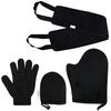 Self Tanning Mitt Applicator Kit with Back Applicator, Exfoliating Glove and Face Mitt, Set of 4