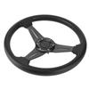 350mm/14in Racing Car Drifting Steering Wheel Replacement Universal Modified AccessoryBlack