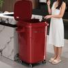 Premium Extra Large 30L/50L Square Trash Can for Home and Kitchen