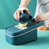 3-in-1 Multifunctional Vegetable Slicer with Drain   Storage Baskets 4 Kinds of Slicer Vegetables Cutter with Guard Potato Carrot Cucumber Filament