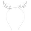 European & American Crystal Christmas Headband - Fashionable Hair Accessory Crown for Girls