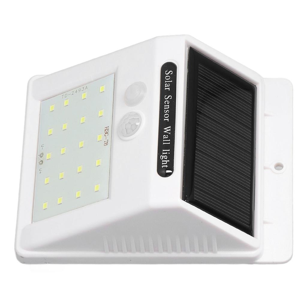 Solar Wall Light LED 3 Lighting Modes Waterproof Motion Sensing Auto Charging for RV