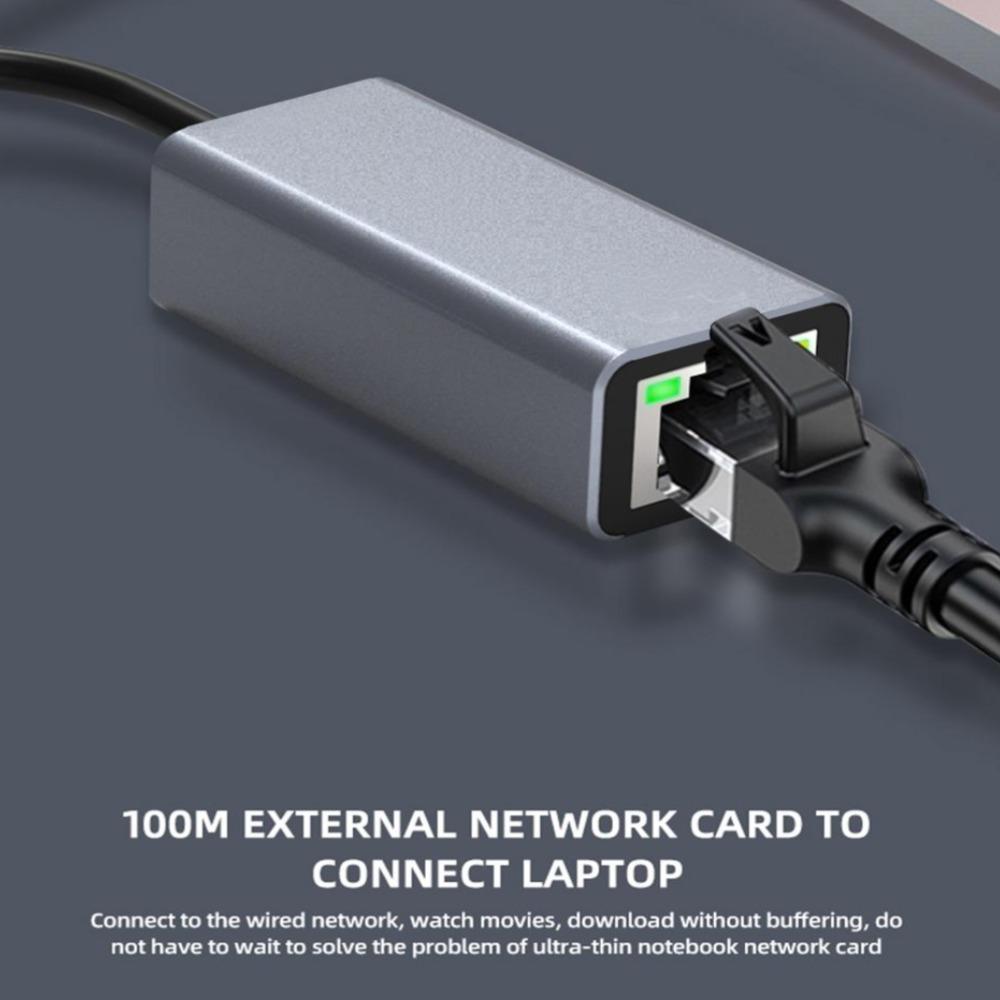 1000Mbps USB tip C Adaptor Ethernet Placă de rețea USB C la RJ45 Lan Gigabit Ethernet Cablu de internet pentru MacBook PC Windows XP 7 8 10 Android