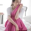 Solid Color Mermaid Tail Knitted Bed Sofa Sleeping Rest Blanket Home Decoration