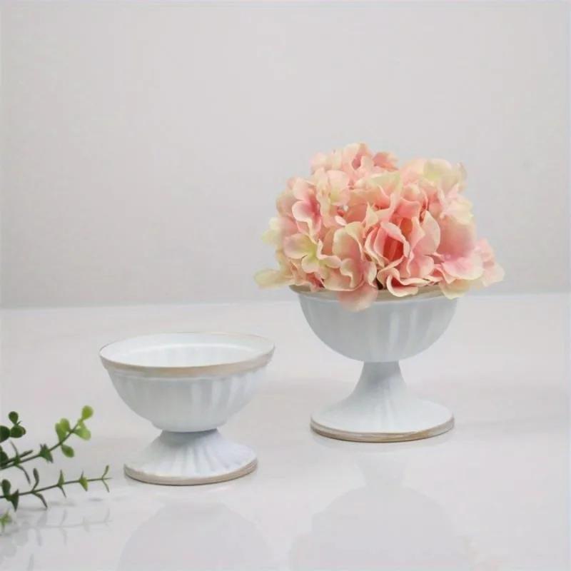 1 Stück Europäischer Vintage Topf Kerzenständer Tischdekoration Florist Blumengesteck Eisen Hochzeit Bankett Tisch Blumenvase Deko