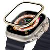 Aluminium Alloy Case+Tempered Glass for Apple Watch Ultra 2 49mm Anti-Scratch Screen Protector for iWatch Ultra 49mm Cover Film
