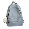JK New Fashion Backpack Ins Canvas Backpack Women's Bag Korean Campus Solid Flip High Street Girl's Schoolbag