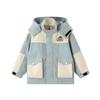 B.Duck Boys' 1082 Hooded Windbreaker Jacket