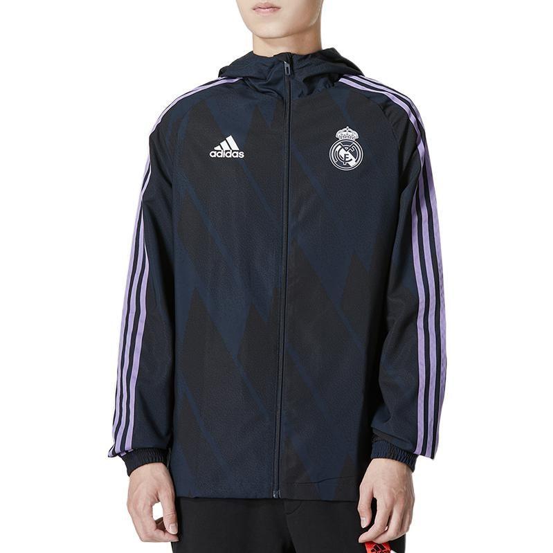 Adidas Real Madrid C.F Jacket Men's Blue HD1334