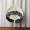 Lightweight Bamboo Woven Fan Natural Straw Fan Vintage Rattan Fan  Home Decoration