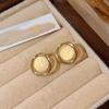 Geometric Pearl Ear Nail Set for Women Vintage Minimalist Lightweight Earrings for Daily Office Party Wear